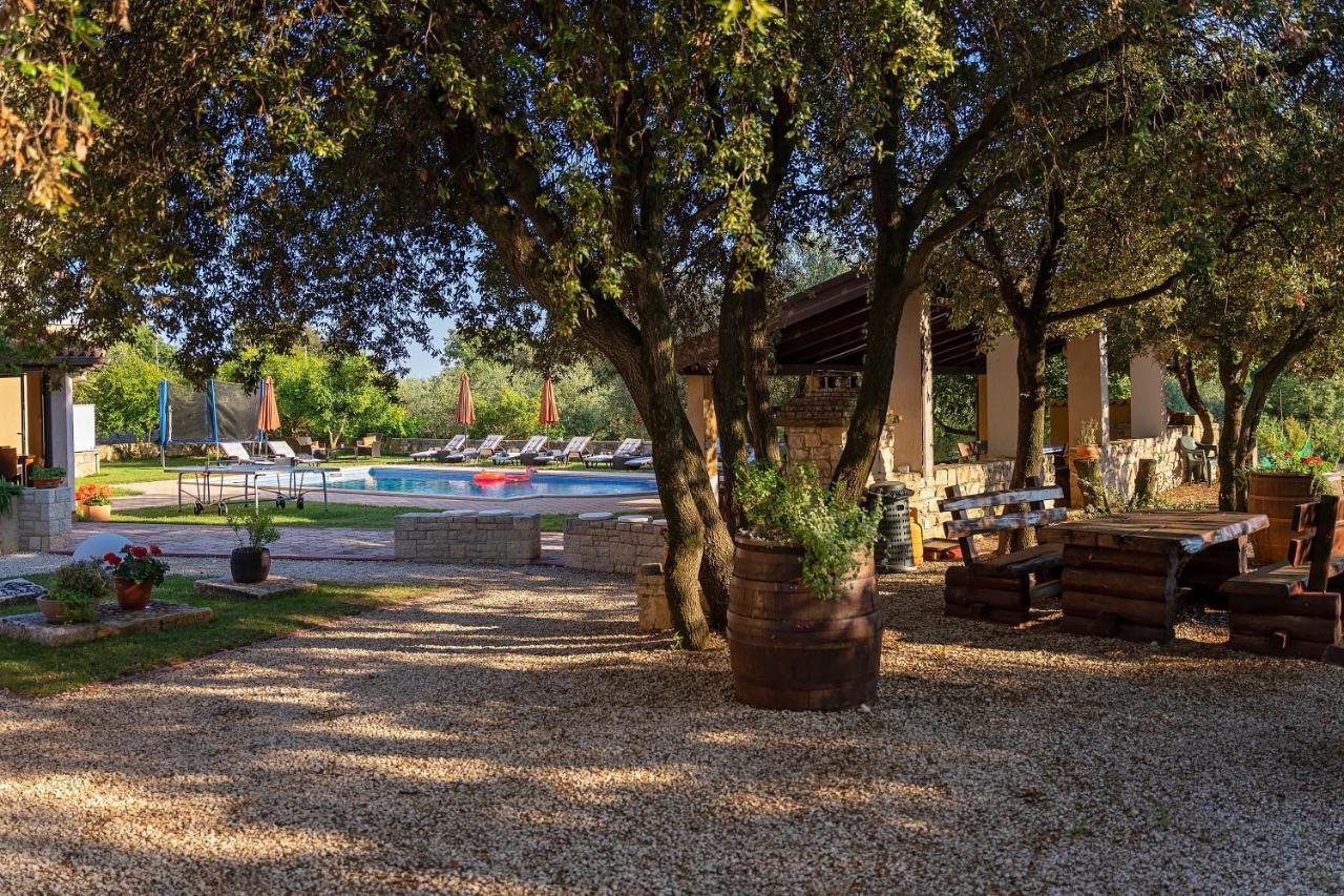 Guesthouse "Barboska" - Big Outdoor Swimming Pool & Private Tennis Court วอดิยัน ภายนอก รูปภาพ